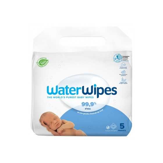 Waterwipes Lot de 5 x 60...