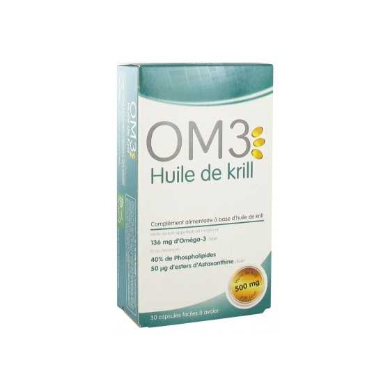 OM3 Huile de Krill 30 Capsules